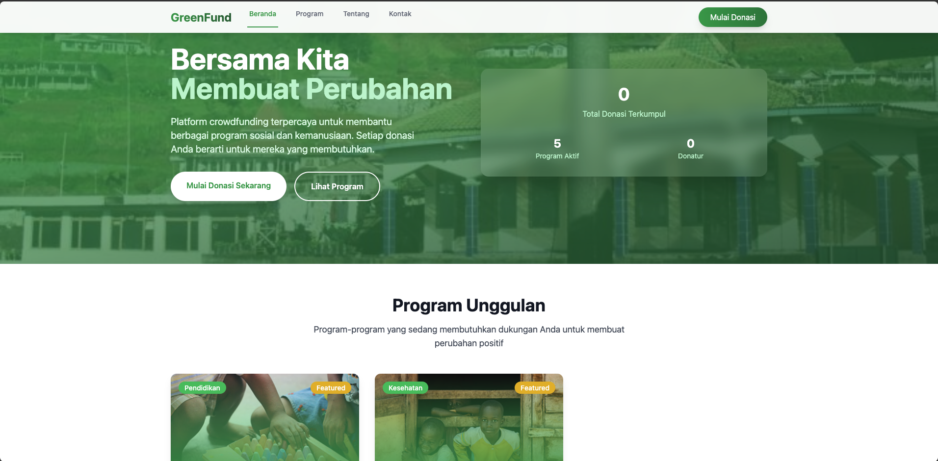 Campaign Donasi System